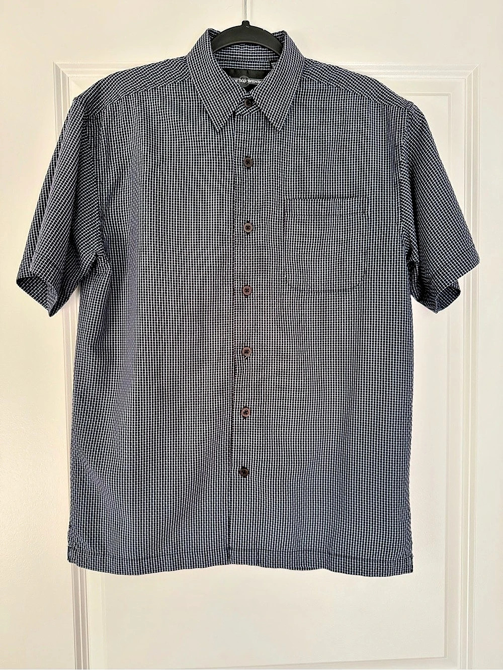 Noize Original Checkered Short Sleeve Shirt Size Small Like New